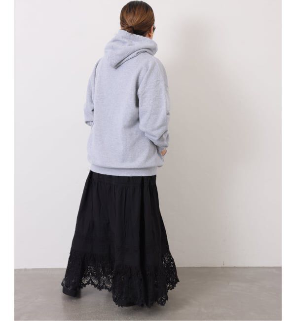 journal standard luxe「ポプリン レーススカート」|スカート|