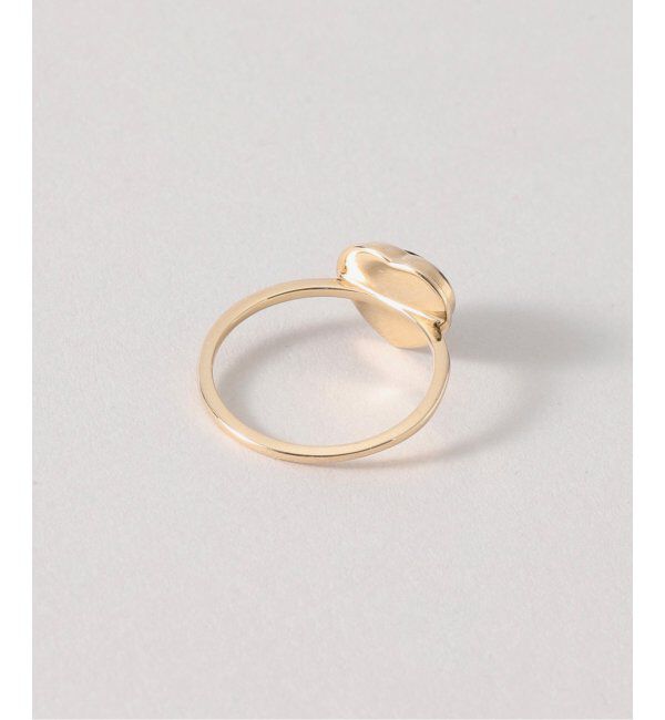 Lilas by Spick&Span「ハートカボションオニキスリング K10」|リング|