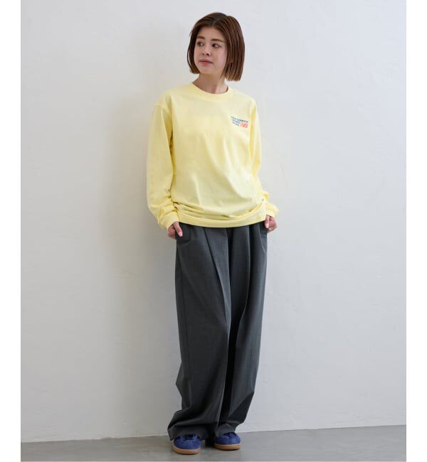 U by SPICK&SPAN「《追加2》2WAYトロタックイージーワイド」|スラックス|