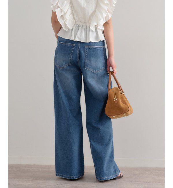 U by SPICK&SPAN「ルーズバギーデニム」|デニム|