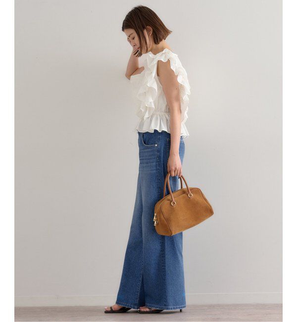 U by SPICK&SPAN「ルーズバギーデニム」|デニム|