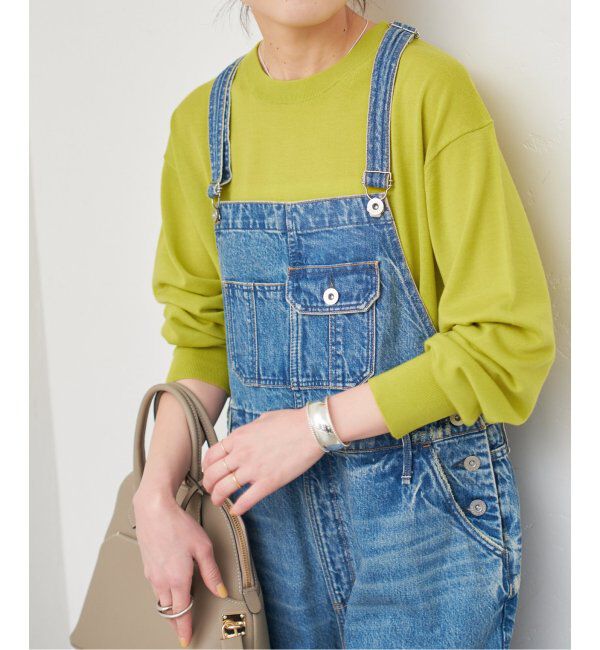 Spick and Span「《手洗い可 / 追加》18G クルーネックプルオーバー」|ニット・セーター|