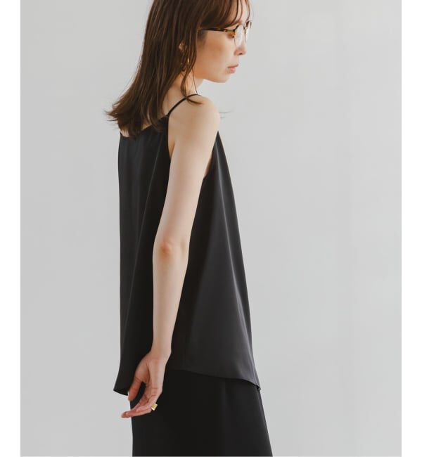 NOBLE「【洗える】メルティサテン2WAYキャミ」|キャミソール|