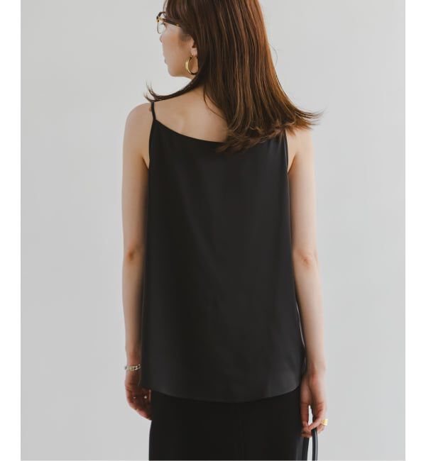 NOBLE「【洗える】メルティサテン2WAYキャミ」|キャミソール|