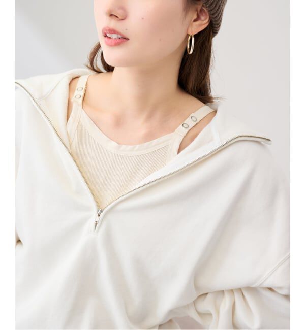 FRAMeWORK「JANE SMITH/ジェーンスミス 別注ワッフルタンク」|タンクトップ|ナチュラル