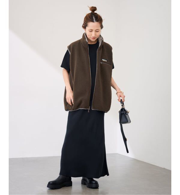 FRAMeWORK「FROSTLINE/フロストライン 別注 リバーシブルベスト」|ダウンベスト・ベスト|