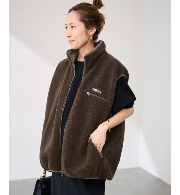 FRAMeWORK「FROSTLINE/フロストライン 別注 リバーシブルベスト」|ダウンベスト・ベスト|