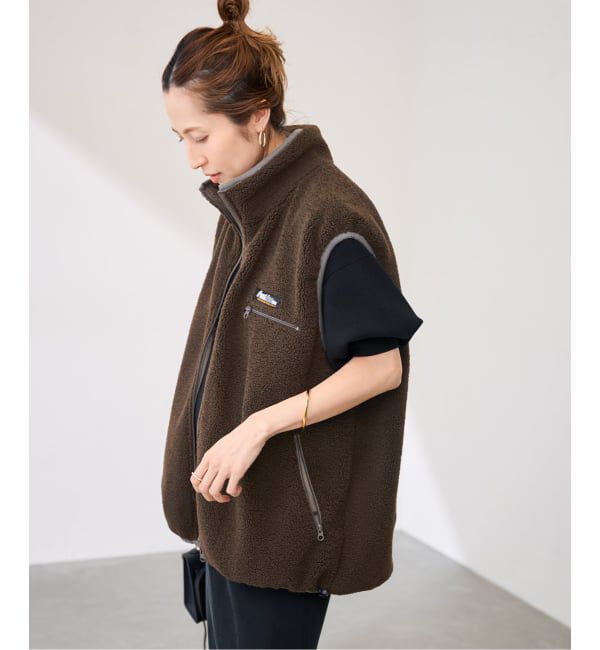 FRAMeWORK「FROSTLINE/フロストライン 別注 リバーシブルベスト」|ダウンベスト・ベスト|