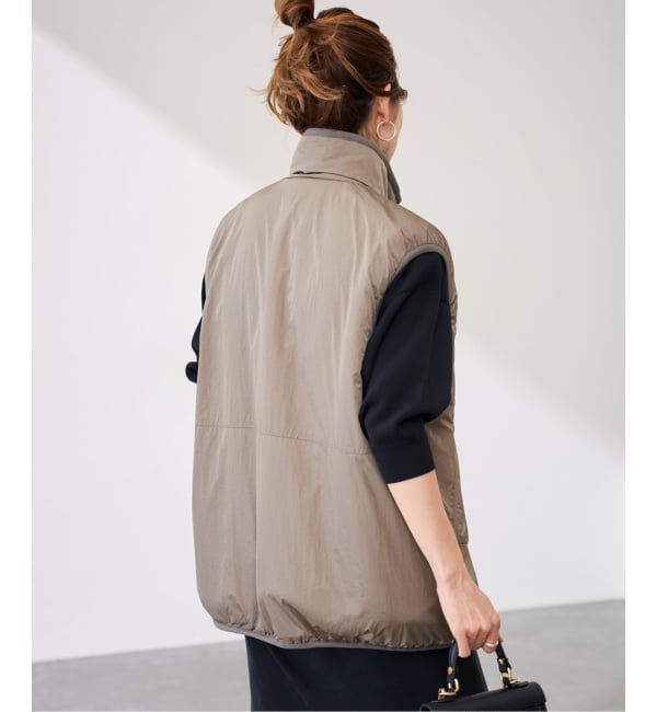 FRAMeWORK「FROSTLINE/フロストライン 別注 リバーシブルベスト」|ダウンベスト・ベスト|