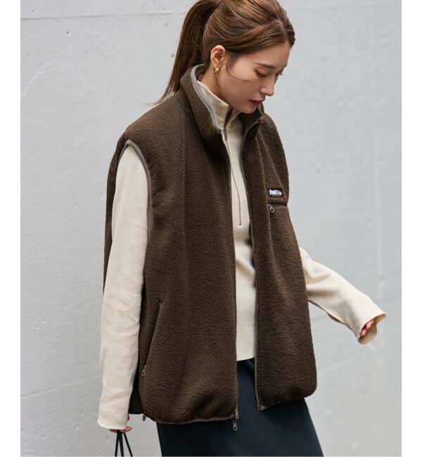 FRAMeWORK「FROSTLINE/フロストライン 別注 リバーシブルベスト」|ダウンベスト・ベスト|