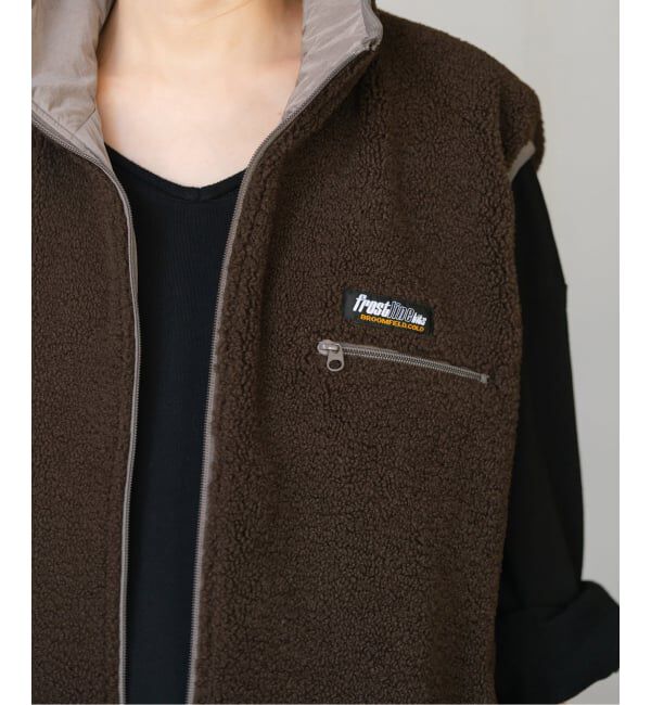 FRAMeWORK「FROSTLINE/フロストライン 別注 リバーシブルベスト」|ダウンベスト・ベスト|