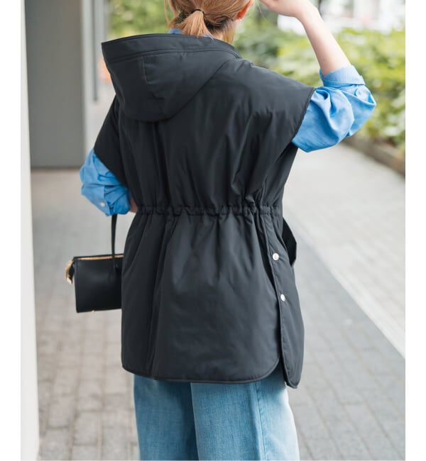 Spick and Span「TICCA / ティッカ リバーシブルキルティングポンチョ」|その他|