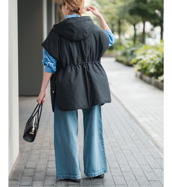 Spick and Span「TICCA / ティッカ リバーシブルキルティングポンチョ」|その他|