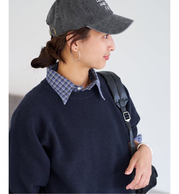 FRAMeWORK「AQUA クルーネックプルオーバー」|ニット・セーター|