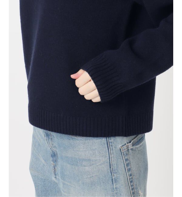 FRAMeWORK「AQUA クルーネックプルオーバー」|ニット・セーター|