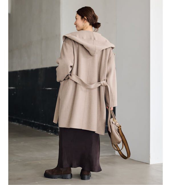 FRAMeWORK「SUPER160'sフーディショートコート」|その他|