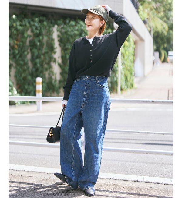 Spick and Span「前後2WAYワッフルプルオーバー」|ニット・セーター|