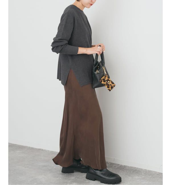 Spick and Span「前後2WAYワッフルプルオーバー」|ニット・セーター|