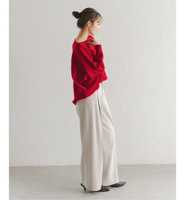 NOBLE「《WEB限定カラー・追加4》ファインウールドルマンプルオーバー」|ニット・セーター|