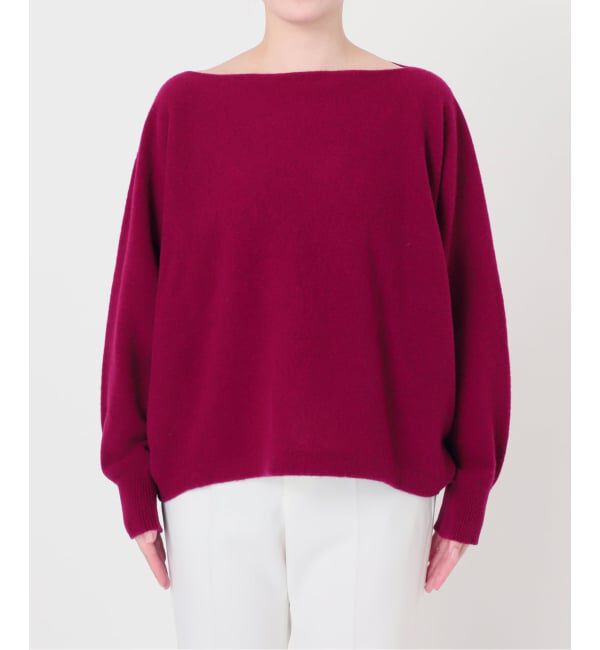 NOBLE「《WEB限定カラー・追加4》ファインウールドルマンプルオーバー」|ニット・セーター|