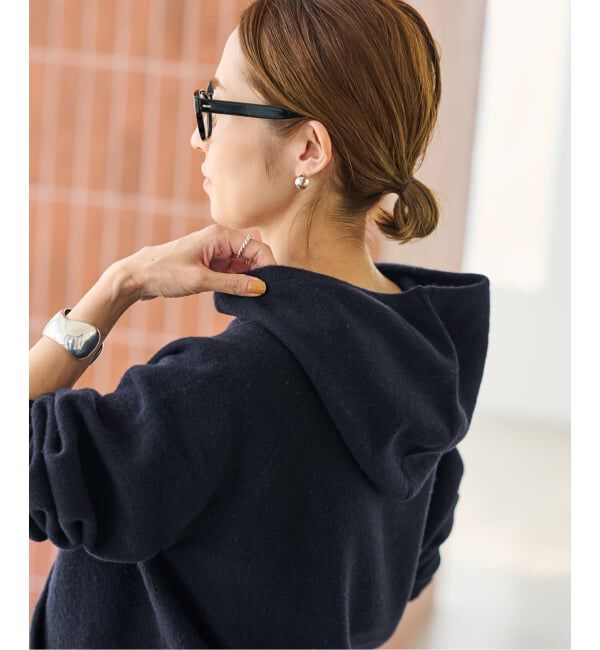 FRAMeWORK「≪追加≫圧縮ウールフードプルオーバー」|ニット・セーター|