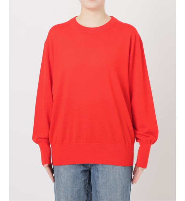 Spick and Span「《WEB限定 / 追加3》18G クルーネックプルオーバー」|ニット・セーター|