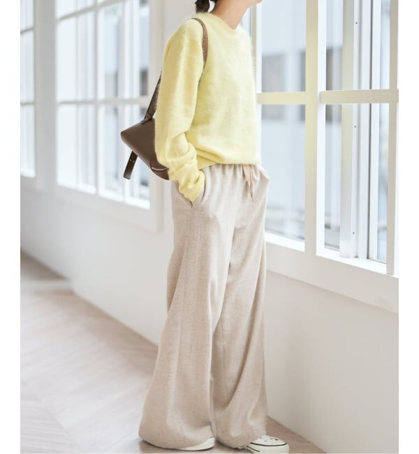 Spick and Span「ファーカシミヤクルーネックプルオーバー」|ニット・セーター|