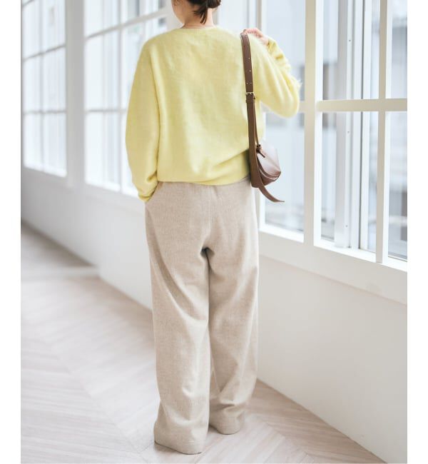 Spick and Span「ファーカシミヤクルーネックプルオーバー」|ニット・セーター|