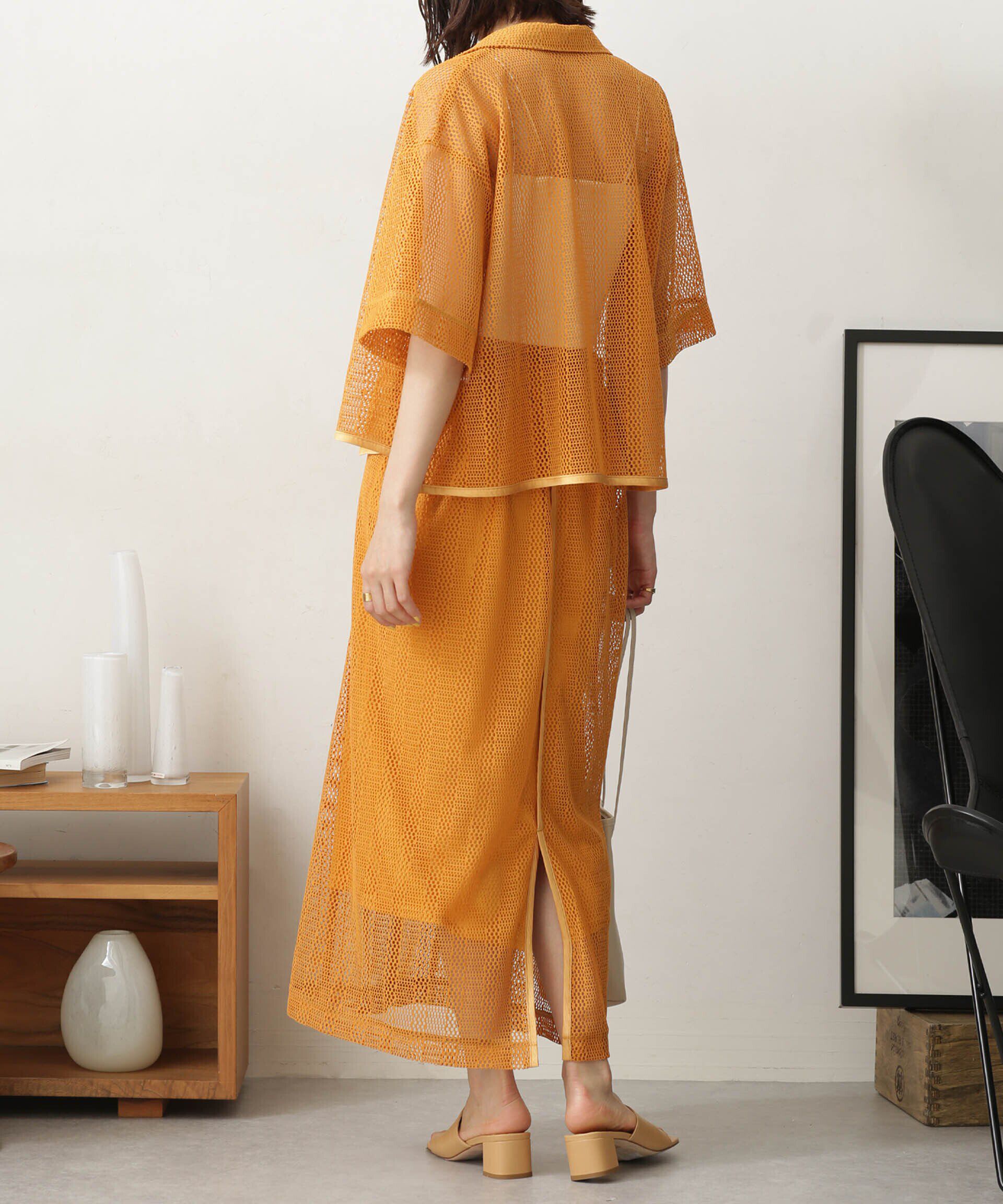 nano･universe「LB.03/ラッセルレースIラインスカート(セットアップ可)」|スカート|