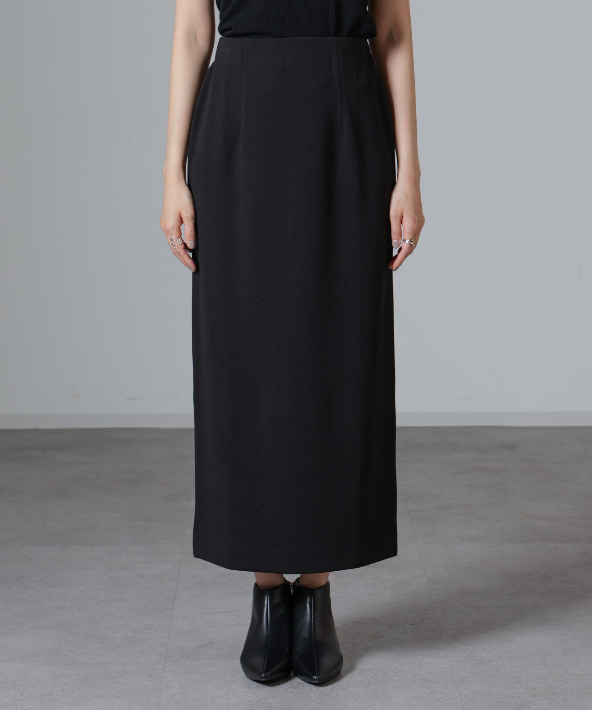 nano･universe「レースエプロンセットスカート」|スカート|