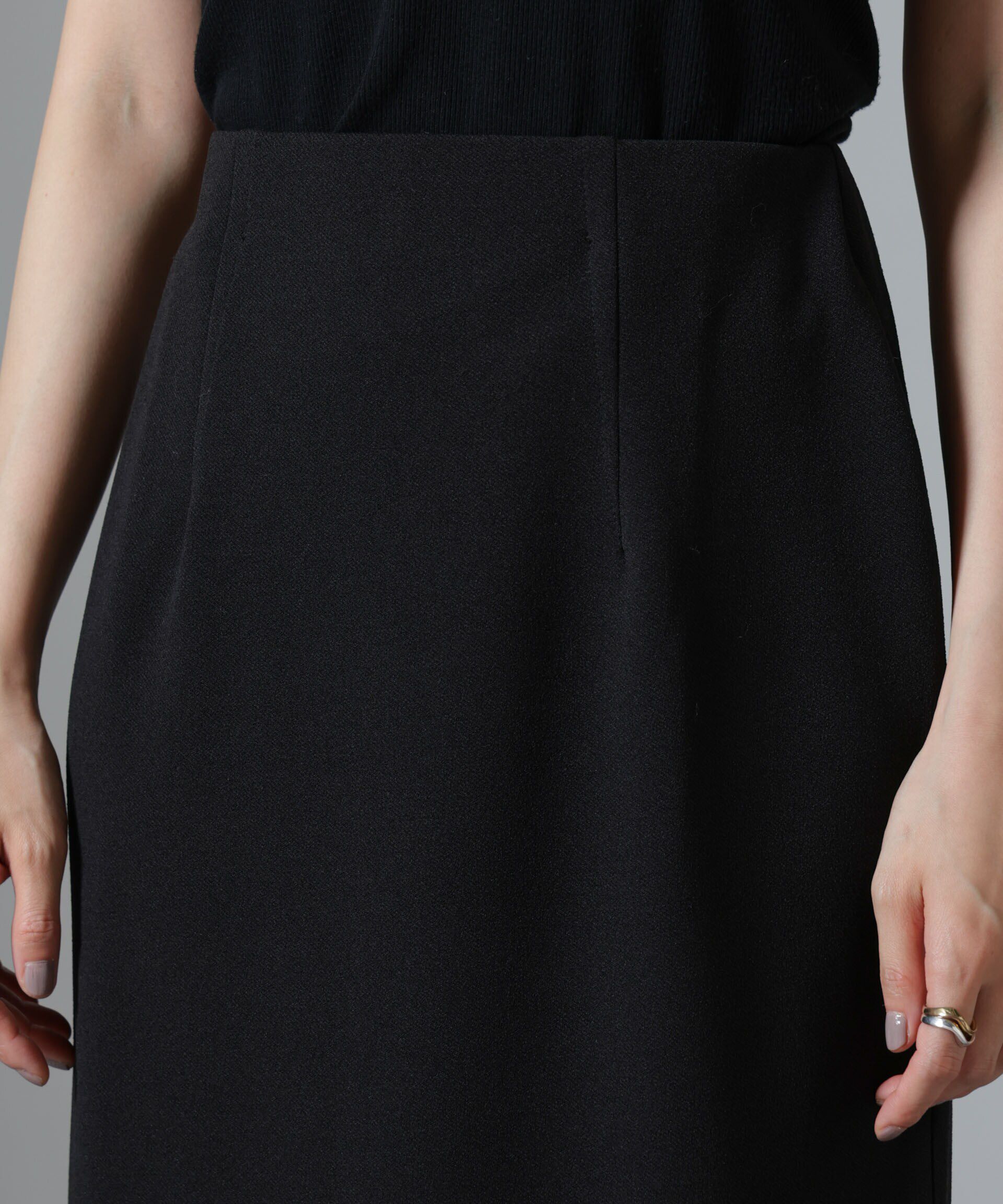 nano･universe「レースエプロンセットスカート」|スカート|