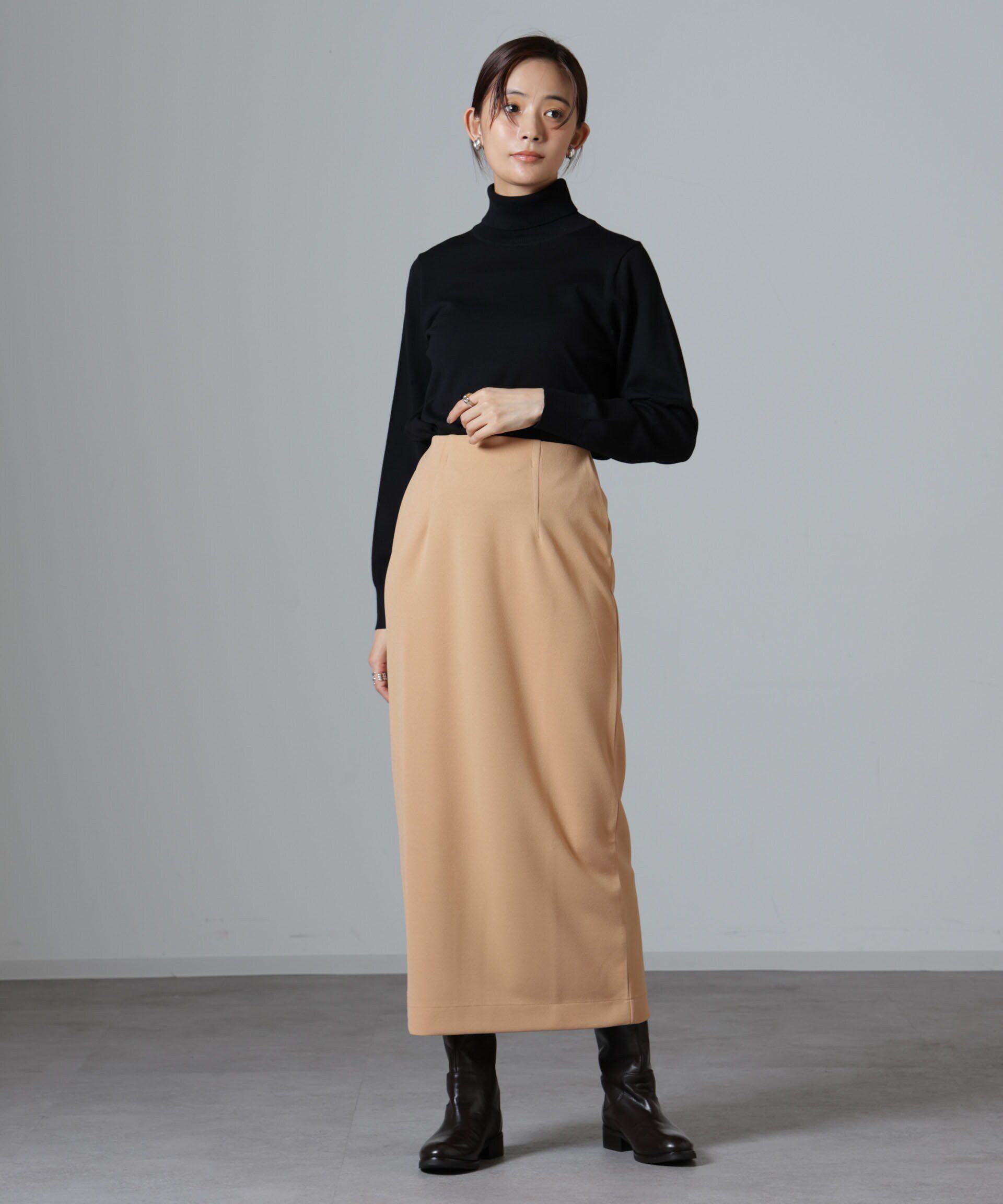 nano･universe「レースエプロンセットスカート」|スカート|