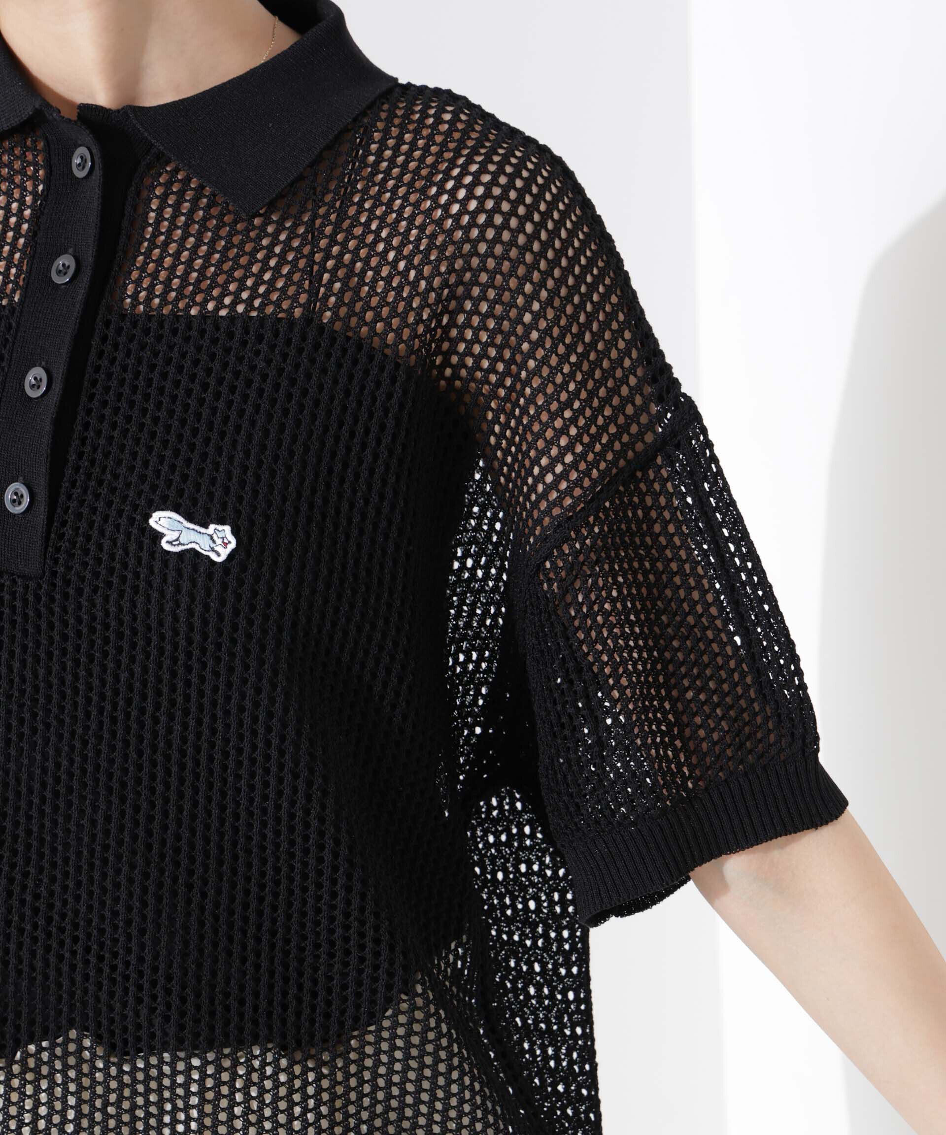 nano･universe「PENNEYS別注TheFOXメッシュポロニット」|ニット・セーター|