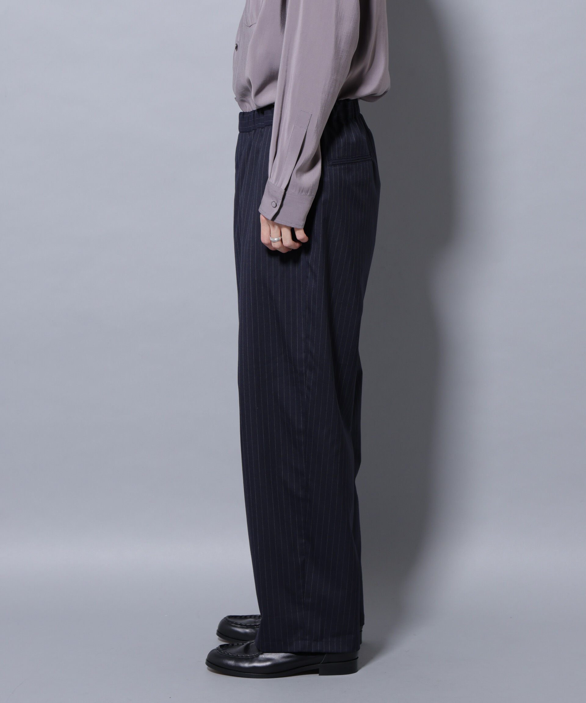 nano･universe「「大人のワイドパンツ」TWソロテックスワイドイージースラックス」|チノ|