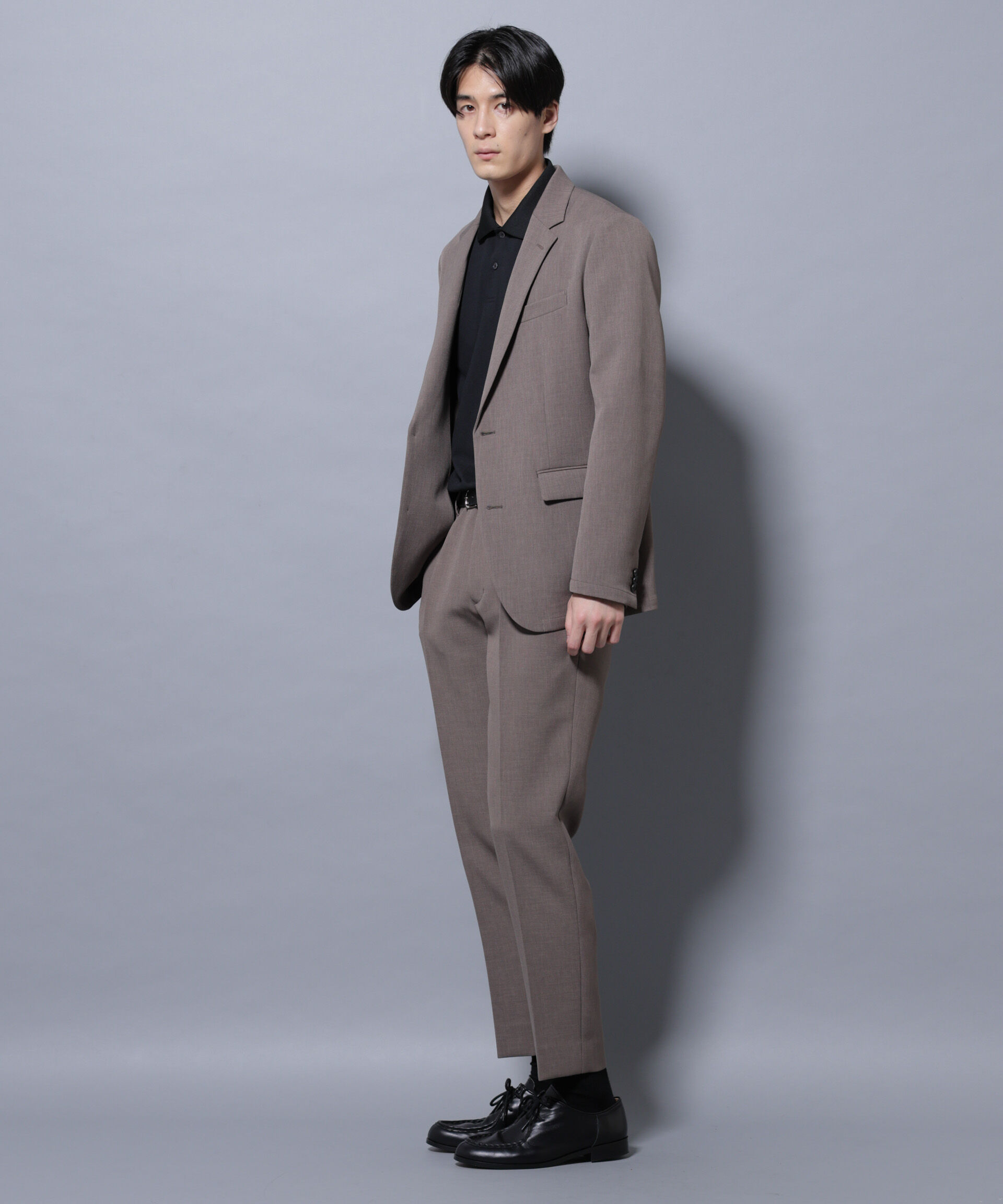 nano･universe「｢Damerino｣ReflaxR ダブルクロスウェザーセットアップ」|スーツ|