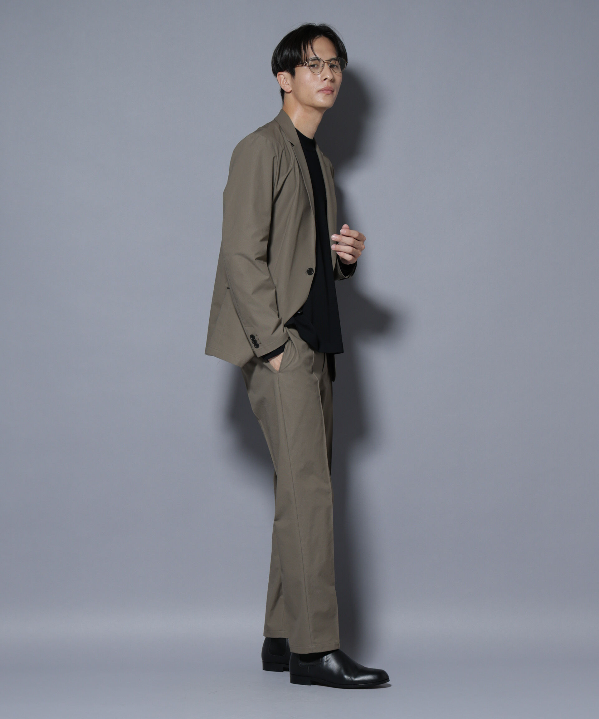 nano･universe「「N JACKET BASIC」SizeMoreTEXBRID(R)ストレッチジャケット(セットアップ可）」|スーツ|