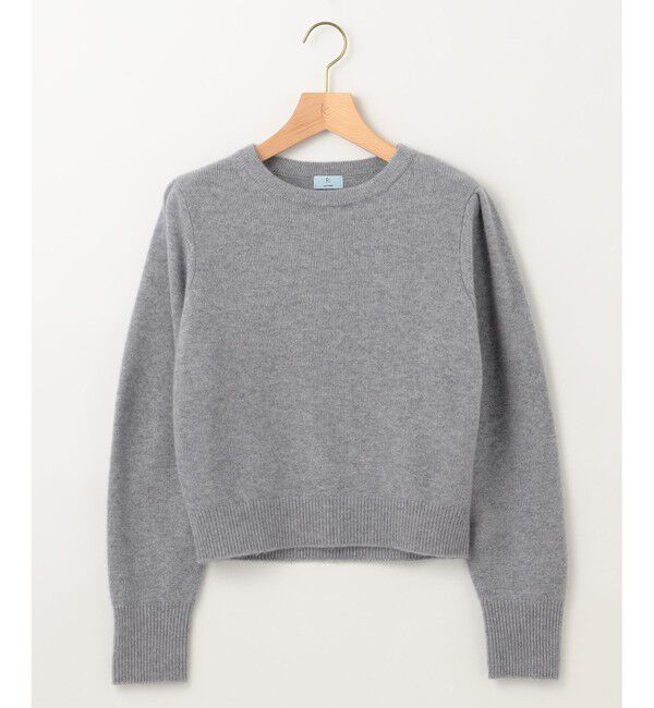 組曲「【アンサンブル対応可】ピュアカシミヤクロップド丈ニット」|ニット・セーター|