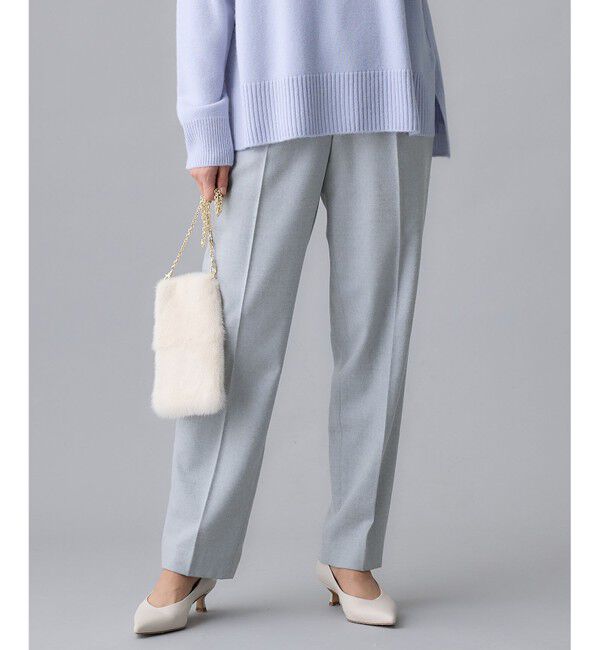 自由区「ウールサキソニーテーパード パンツ」|その他|ﾗｲﾄｸﾞﾚ