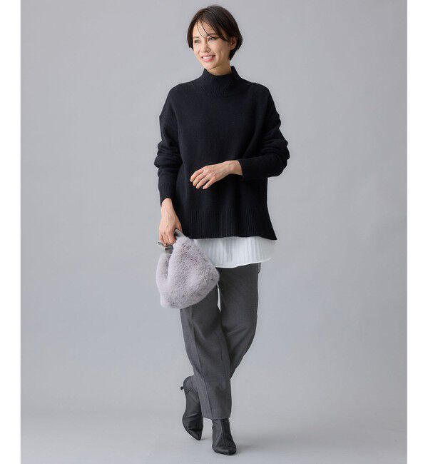 自由区「ウールサキソニーテーパード パンツ」|その他|