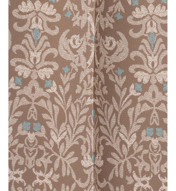 自由区「【洗える】ダマスクフローラルプリントテーパード パンツ」|その他|