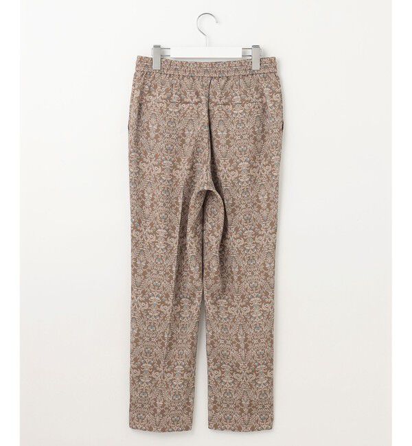 自由区「【洗える】ダマスクフローラルプリントテーパード パンツ」|その他|