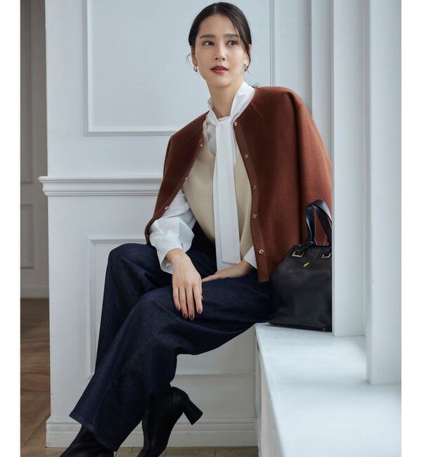 自由区「シープストレッチショート ブーツ」|ショートブーツ|