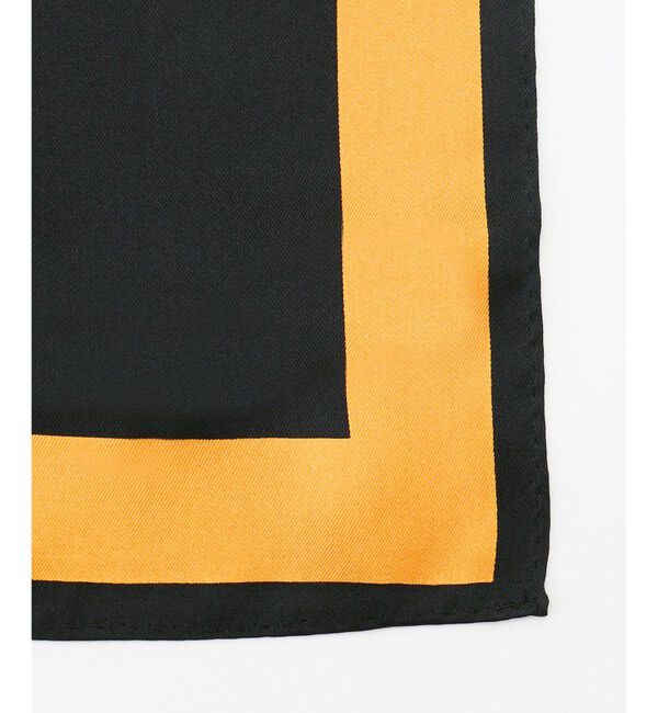 自由区「【カタログ掲載】カラーブロックシルク スカーフ」|バンダナ・スカーフ|