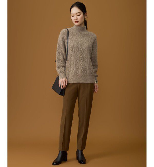 自由区「TRギャバ裏起毛テーパード パンツ」|その他|