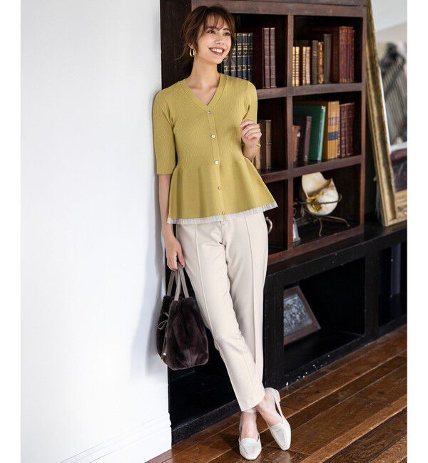 ANY SIS「【23.0~24.0cm】エナメルローファーパンプス」|パンプス|