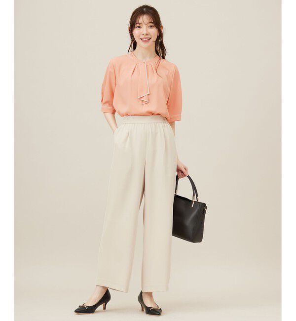 ANY SIS「【撥水・接触冷感・UVカット】コンフォートイージー ワイドパンツ」|その他|