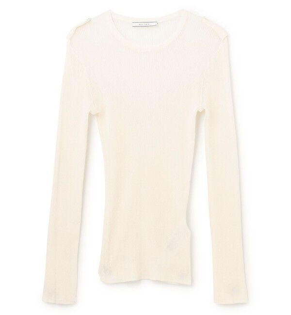 BEIGE,「LIANE / リブニットトップス」|ニット・セーター|