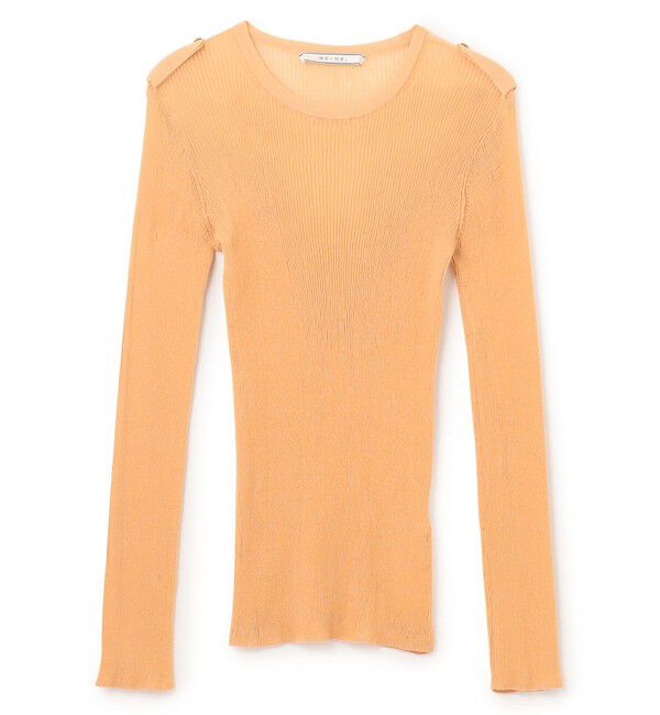 BEIGE,「LIANE / リブニットトップス」|ニット・セーター|