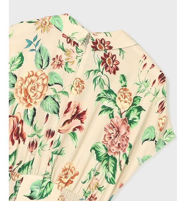 GRACE CONTINENTAL「アンティークフラワープリントワンピース」|ワンピース|