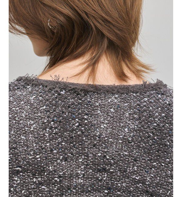 Diagram「ツイードニットカーディガン」|カーディガン|